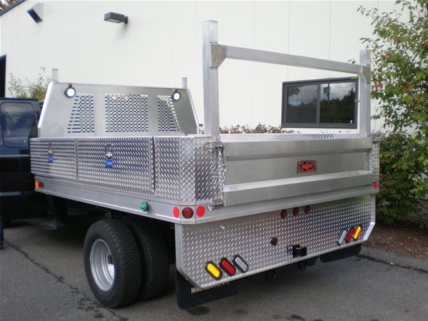 Arrow Lite Aluminum Stake / Platform Truck Body